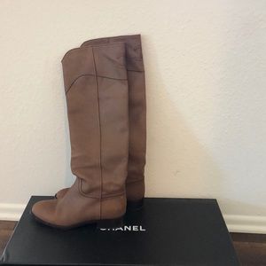Chanel boots size 38.5